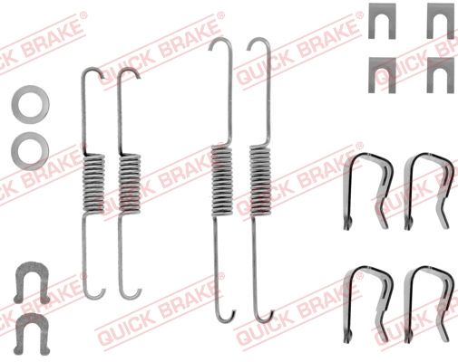 QUICK BRAKE Tarvikesarja, jarrukengät 105-0557